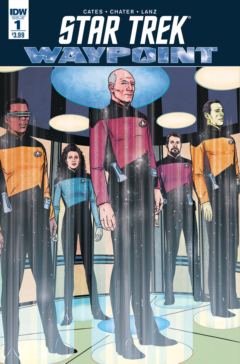 Star Trek Waypoint #1 cover by Marc Laming